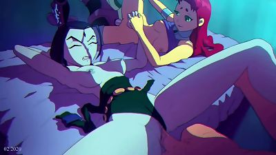 Raven massive boobs manga porn cartoon compilation