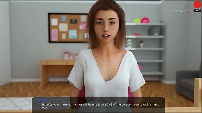 59 - I am witnessing my stepsister masturbate through a webcam. She is almost get caught by mom.  (Dubbing - Milfy City)