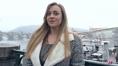 GERMAN SCOUT - meaty natural tits teenager JOSEPHINE screw AT REAL PICKUP casting FOR CASH