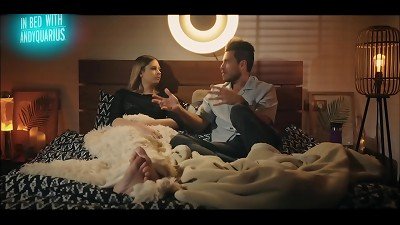 IN bed WITH REBECCA VOLPETTI . ITALIAN X STAR!