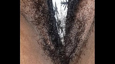 elder camel toe swallows panty