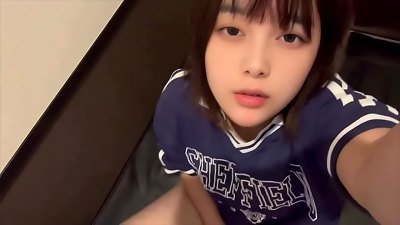 A married chick jerks in an internet cafe while reading a porn magazine. She wants to cheat on her spouse by deep-throating a manmeat other than hers...