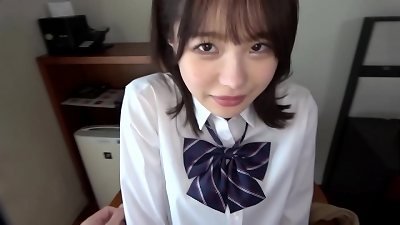 part2 Attention: love is in the air! Learn the art of romance from a super-successful girl! She has a very softcore minimalist body with a pie-pan pussy, and she shoots 2 huge cum inside her body!