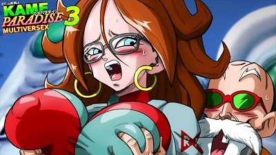 Kame Paradise trio - The sexiest Android ever created (Android 21 bang-out scene)