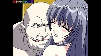 bound And forced nail By 2 horny studs