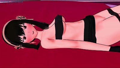 Yor Forger (spy x family) in love motel mission