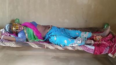 Desi Indian wife husband rock hard tear up real desi fuck-a-thon