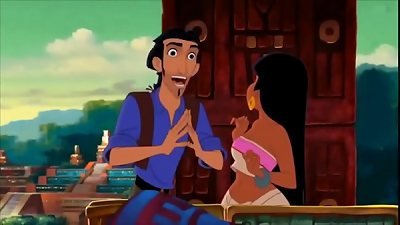 fucky-fucky episode in Disney movie the Road to El Dorado  well known cartoons