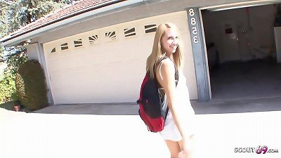 Pickup for tear up - lovely college chick Renae Morgan get immense knob inside