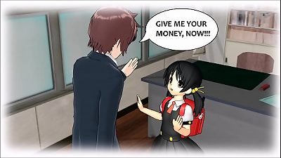 MMD giantess mingled wrestling prelude