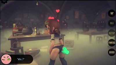 3 dimensional manga porn game penetrate abby. I plow a splendid girl on a table. PC and mobile game.