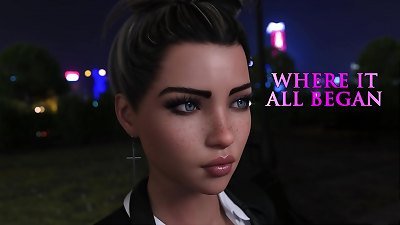 Where It All began - handsome asian lady poses nude ( The excursion Back Home) - Part two