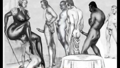 vintage erotic drawings