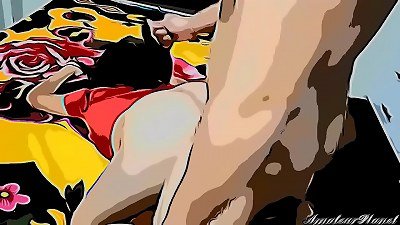 Bad sister Gets arse fucked hard for Stealing Money Part 1 - animation