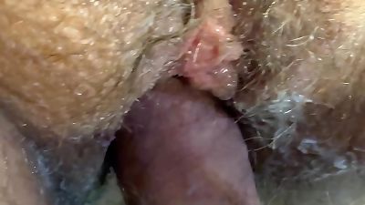 cuckold husband have sloppy seconds with his cuckold wife after lover creampie!