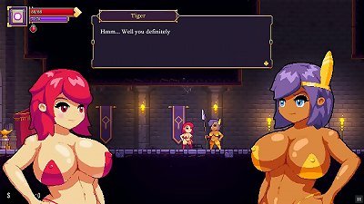 Scarlet Maiden [ anime game PornPlay ] Ep.1 Starpon sapphic joy with wild goblin