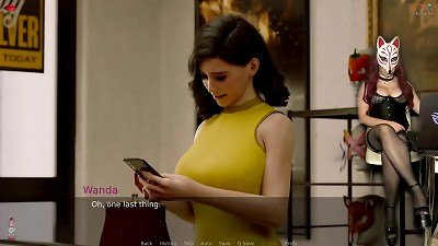 Ms Denvers - ep 55 (Gamer girl wears pantyhose and see through bra)