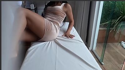 Married doll came back hidden from her hubby to perform tantric rubdown - Tantric massage