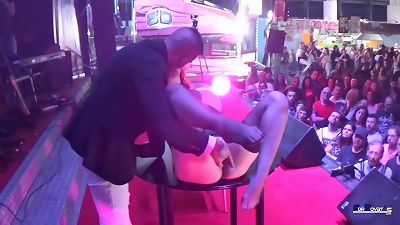 Real public fuck-a-thon barcelona. Zenda sexy. huge congenital boobs. Victor bloom