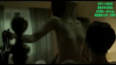 asian actress, queen jaw-dropping Liu Yifei has a pile of postures for fuck-a-thon