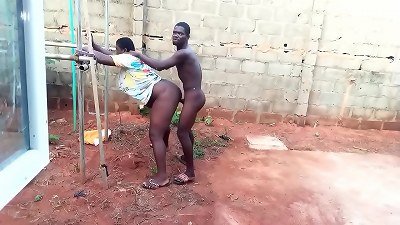 Outdoor fuck-a-thon with my nebor