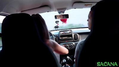 He hid the boy inside the chisel of the car!