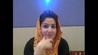 captivating Pakistani hijab whorey ladies chatting regarding Arabic muslim Paki sex in Hindustani at S