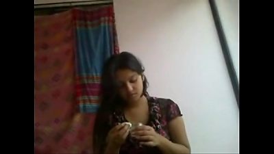 Indian IT female living together with colleagu