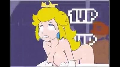 Mario fucking Peach's gash
