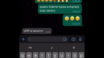 WhatsApp Sexting with my 18 yr aged Step Sister, I just fucked her in my apartment