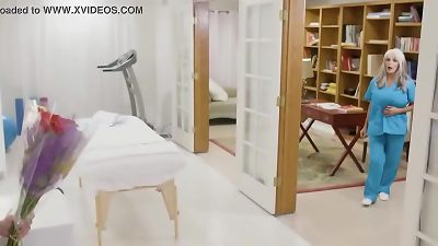 65yo Psychiotherapist Works On A young man - Sally D'Angelo