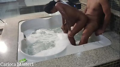 horny invited me to love a molten tub