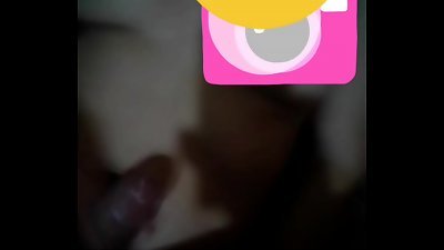 Salio telo.paja, tetas, juguete y acabada en la cara.