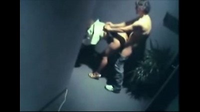 Caught Having hookup on Security Camera