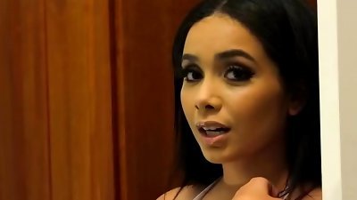 Aaliyah Hadid finally nailed By Her stepdad - utter movie On FreeTaboo.Net