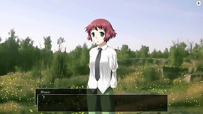 Katawa Shoujo - Rin Route - Armless gf Simulator (Full Route)