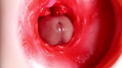 This wonderful cunny is pulsating and wringing my cock! Camera inwards the hole!