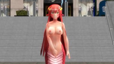 Monster musume - snake girl miia