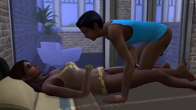 Indian stepmom plumbed by her stepson coming home from prison - Desi indian sex