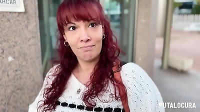 PutaLocura - mature ginger-haired Isis black chats with Torbe and porks him in caught