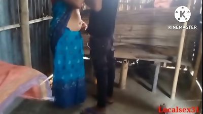 The young man went to his in-laws' mansion and took his wife to the farm house.