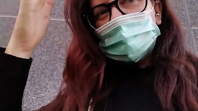 Your mommy goes to a garb store and puts her underpants inwards her fuckbox while she attempts on some jeans