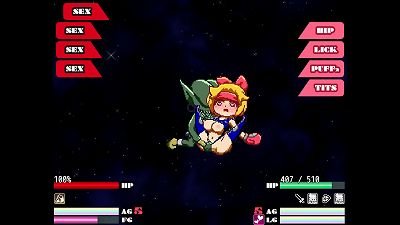 Escape from the sloppy dungeon space [Hentai game] Ep.1 Karate doll hookup fight a goblin army