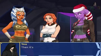 starlet Wars Orange Trainer Part 35 cosplay plow super hot xxx alien women sith