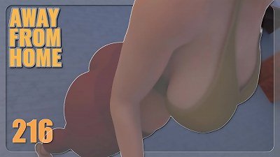 AWAY FROME HOME #216 &bull; Those are some nice, meaty and stiff hooters