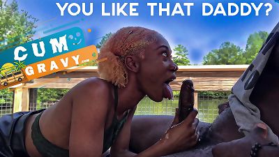 Jamaican teenager inhaling man rod In Florida for Cumgravy