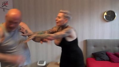 Caught you super-bitch stepdaughter with my husband