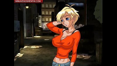 Back Alley hooker - anime porn bitch coerced in the booty