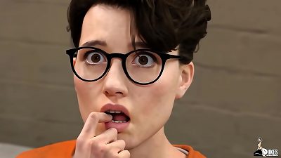 Non Binary Micky Becoming a prison tart