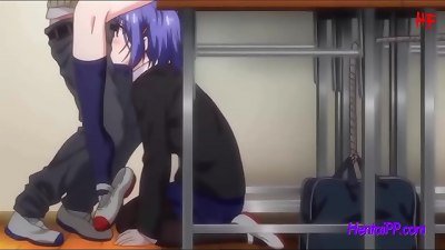 manga porn Maid penetrate In three-way